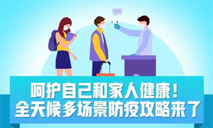 收好！全天候多場景防疫攻略來了